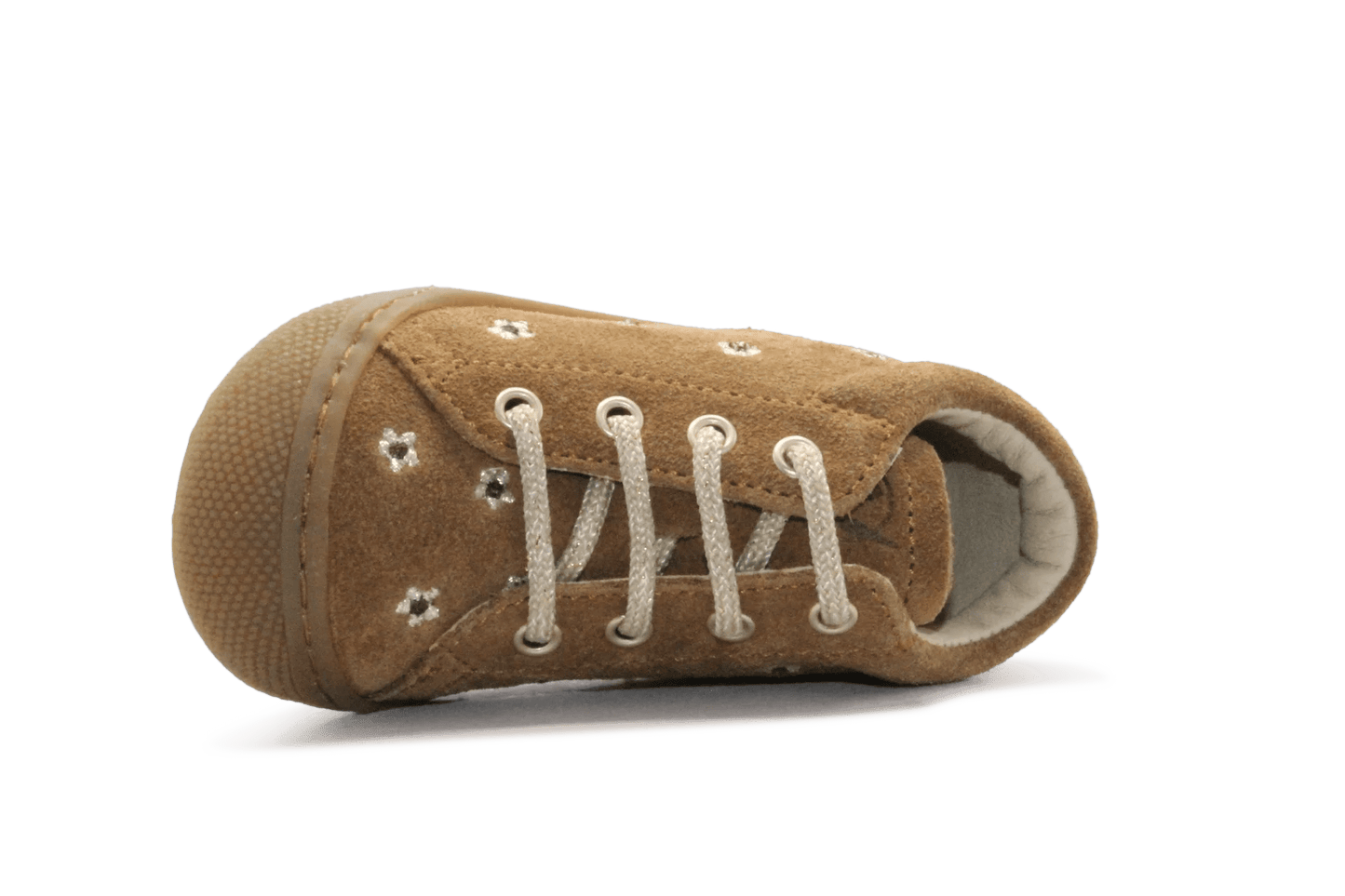 Naturino Eerste Loopschoen Cocoon Daisies - Bruin - hatshoe