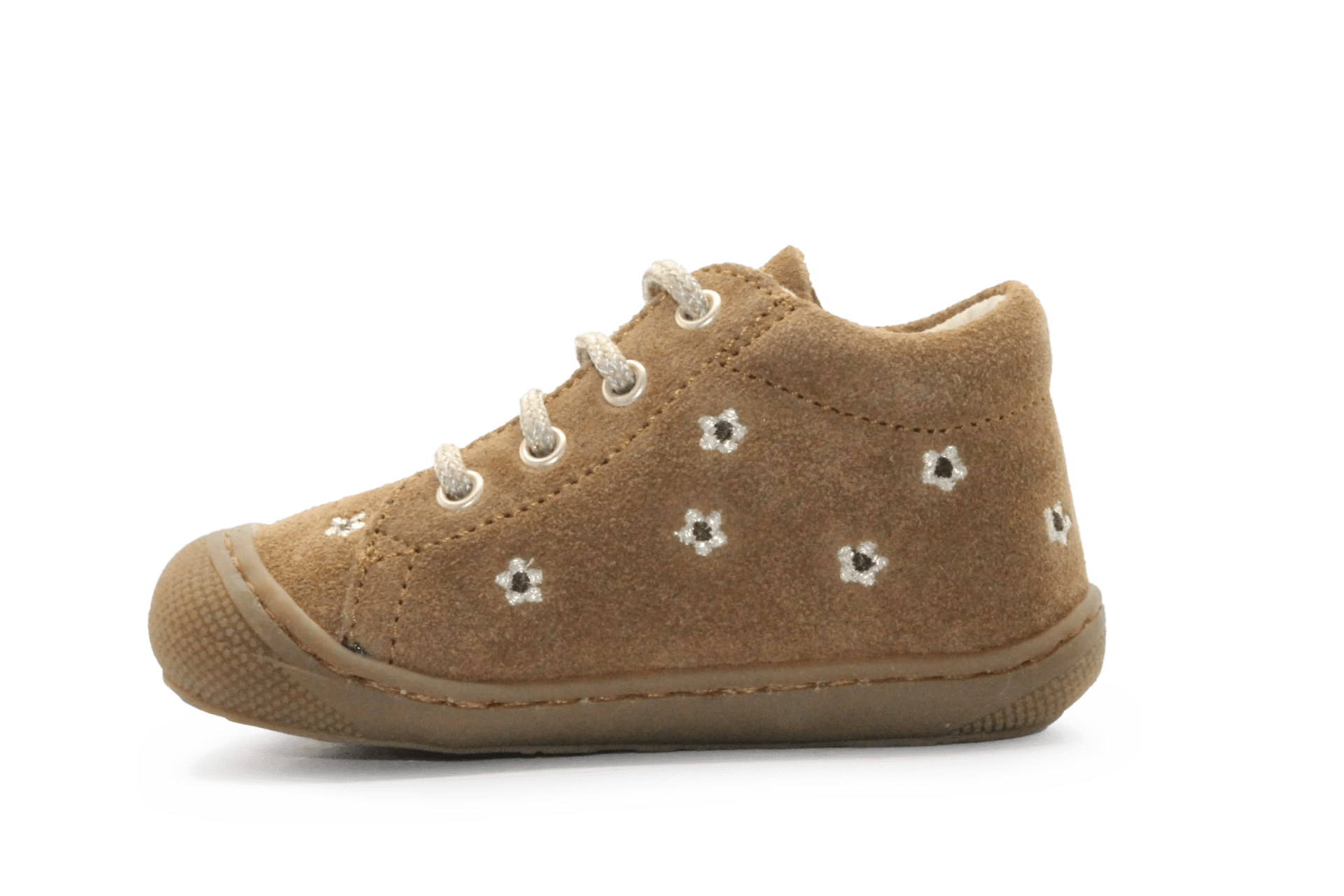 Naturino Eerste Loopschoen Cocoon Daisies - Bruin - hatshoe