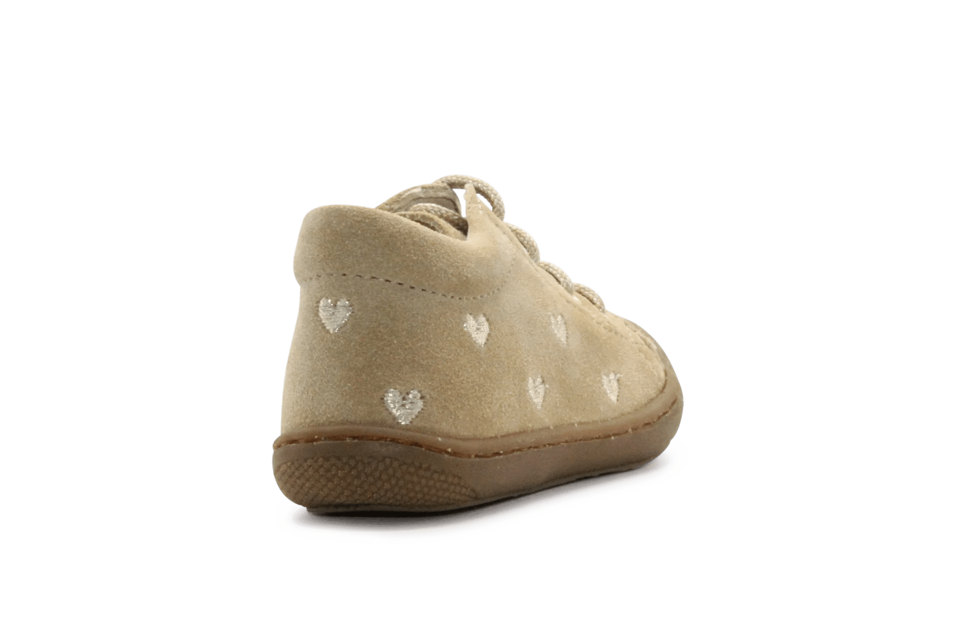 Naturino Eerste Loopschoen Cocoon Hearts - Beige - hatshoe