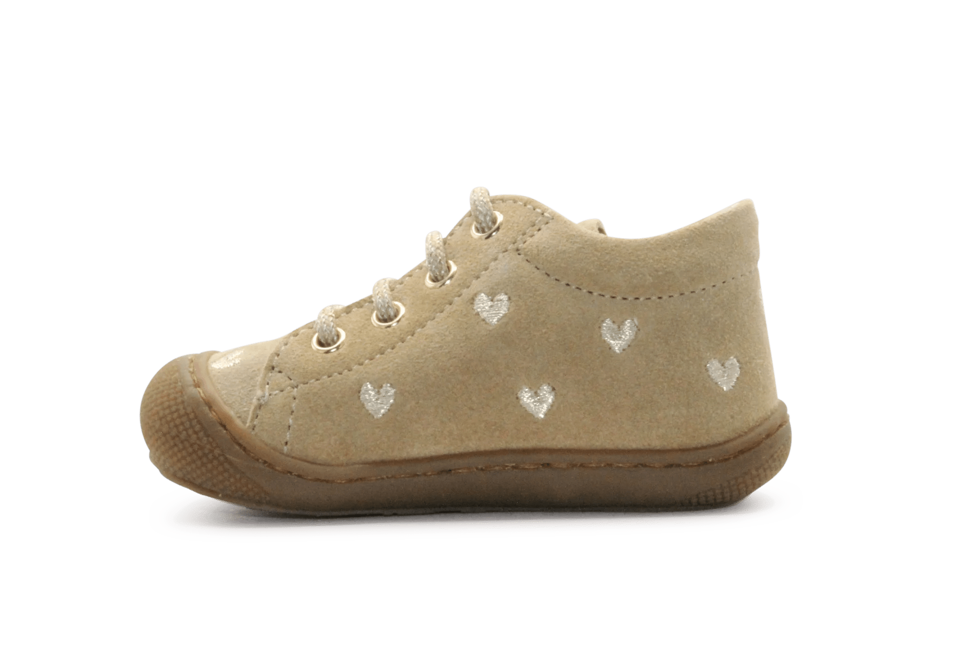 Naturino Eerste Loopschoen Cocoon Hearts - Beige