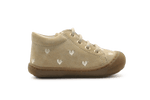 Naturino Eerste Loopschoen Cocoon Hearts - Beige - hatshoe