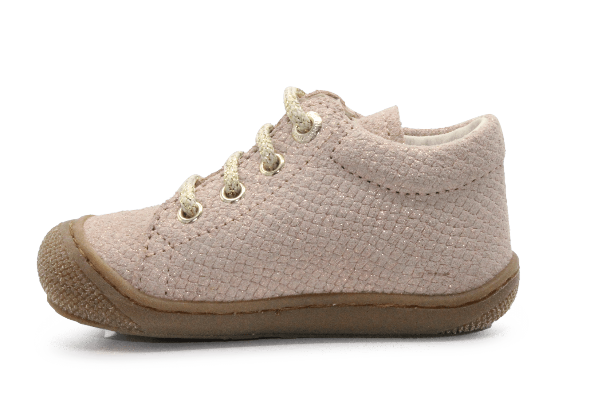 Naturino Eerste Loopschoen Cocoon Lizard - Rosegoud - hatshoe