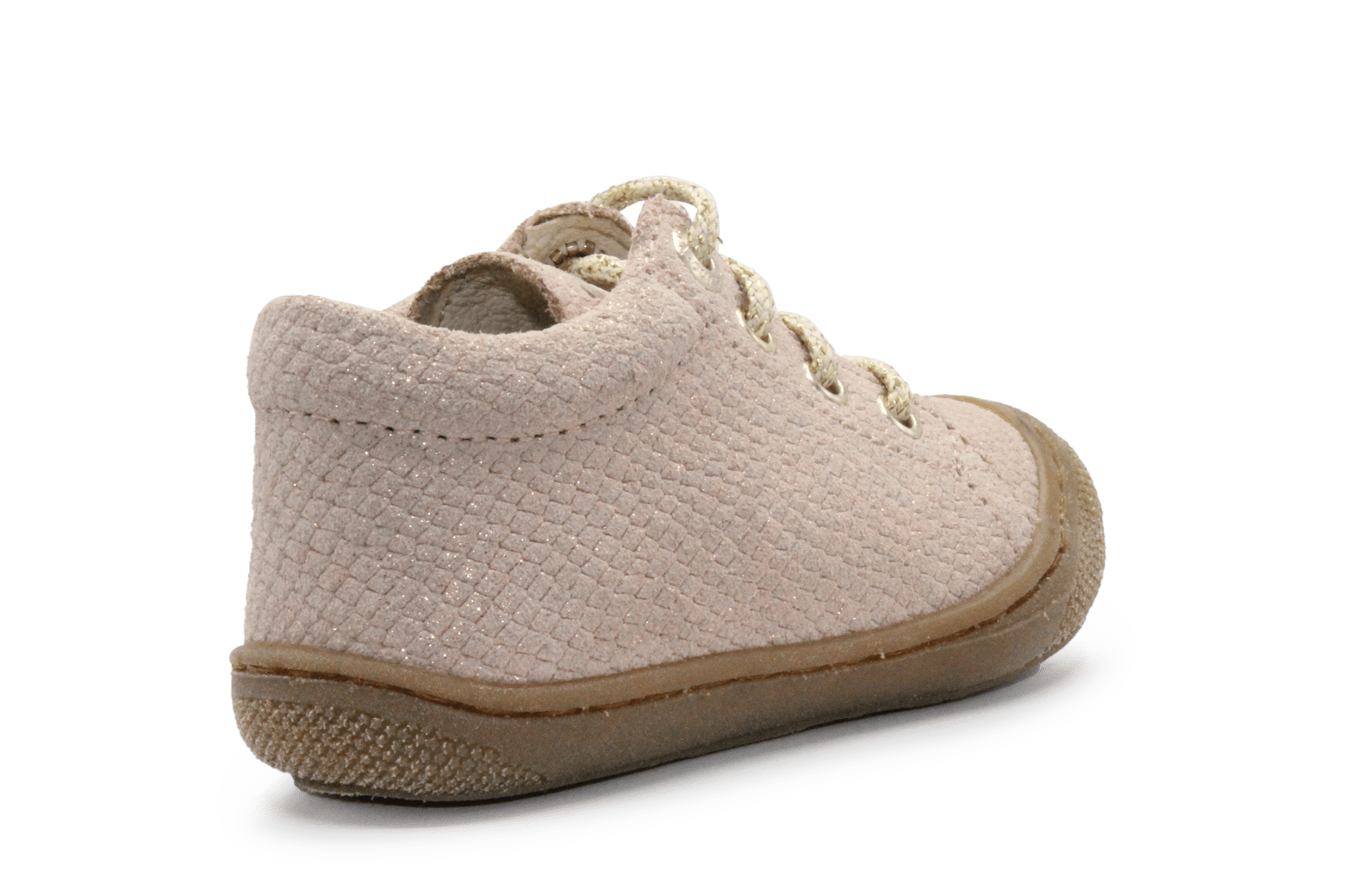 Naturino Eerste Loopschoen Cocoon Lizard - Rosegoud - hatshoe
