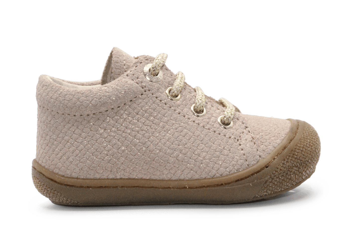 Naturino Eerste Loopschoen Cocoon Lizard - Rosegoud - hatshoe