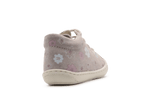 Naturino Eerste Loopschoen Cocoon Suede Daisies - Roze - hatshoe