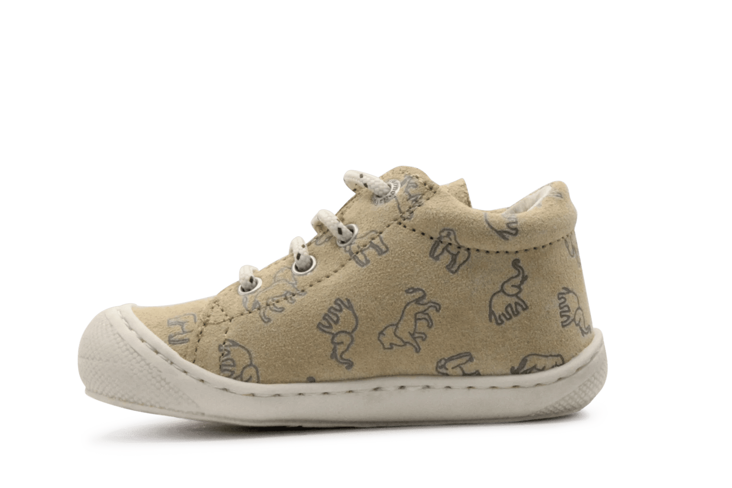 Naturino Eerste Loopschoen Cocoon Suede PR Africa - Sand olive - hatshoe