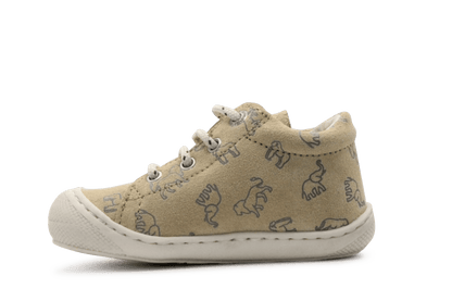 Naturino Eerste Loopschoen Cocoon Suede PR Africa - Sand olive - hatshoe