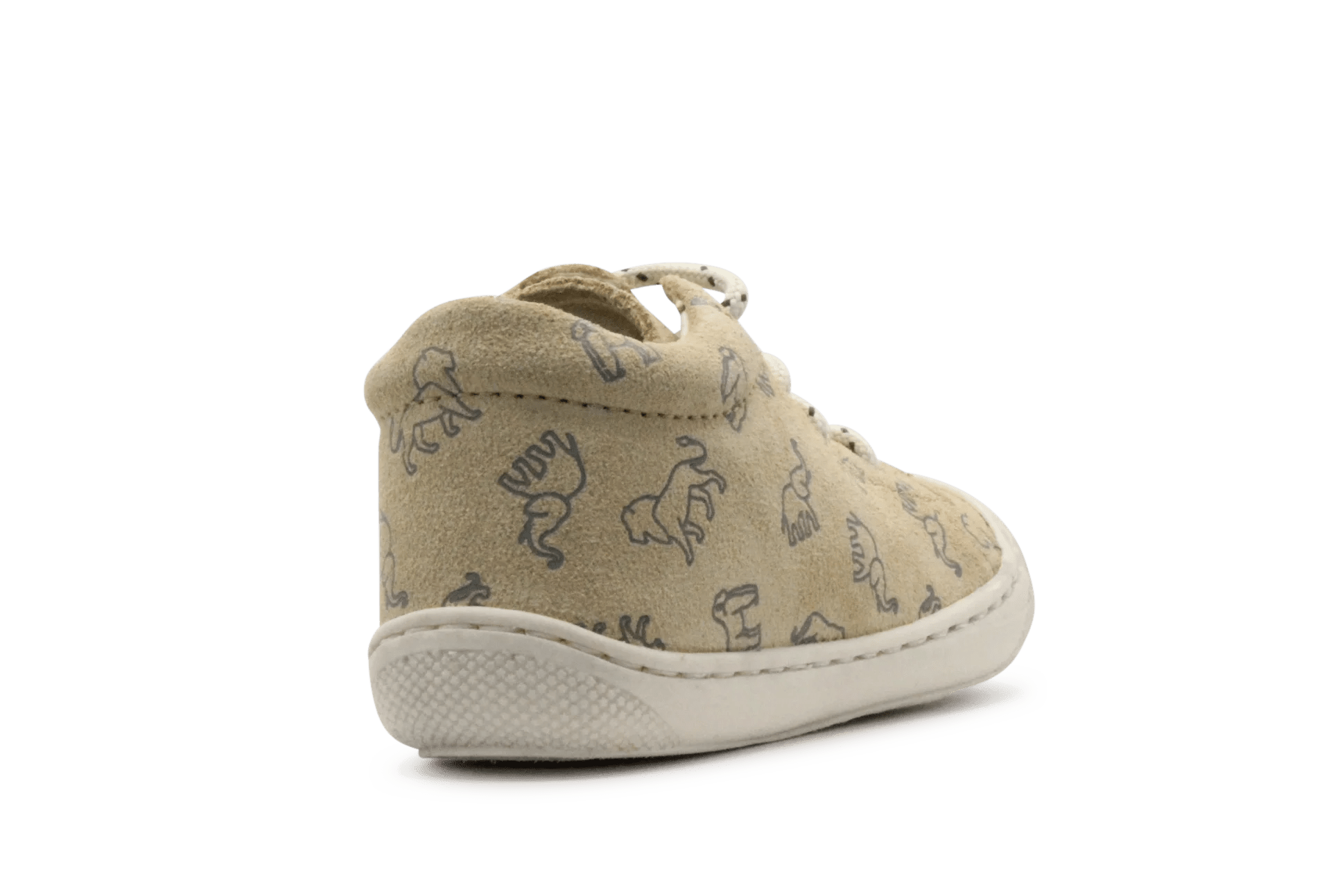 Naturino Eerste Loopschoen Cocoon Suede PR Africa - Sand olive - hatshoe