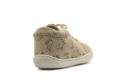 Naturino Eerste Loopschoen Cocoon Suede PR Africa - Sand olive - hatshoe
