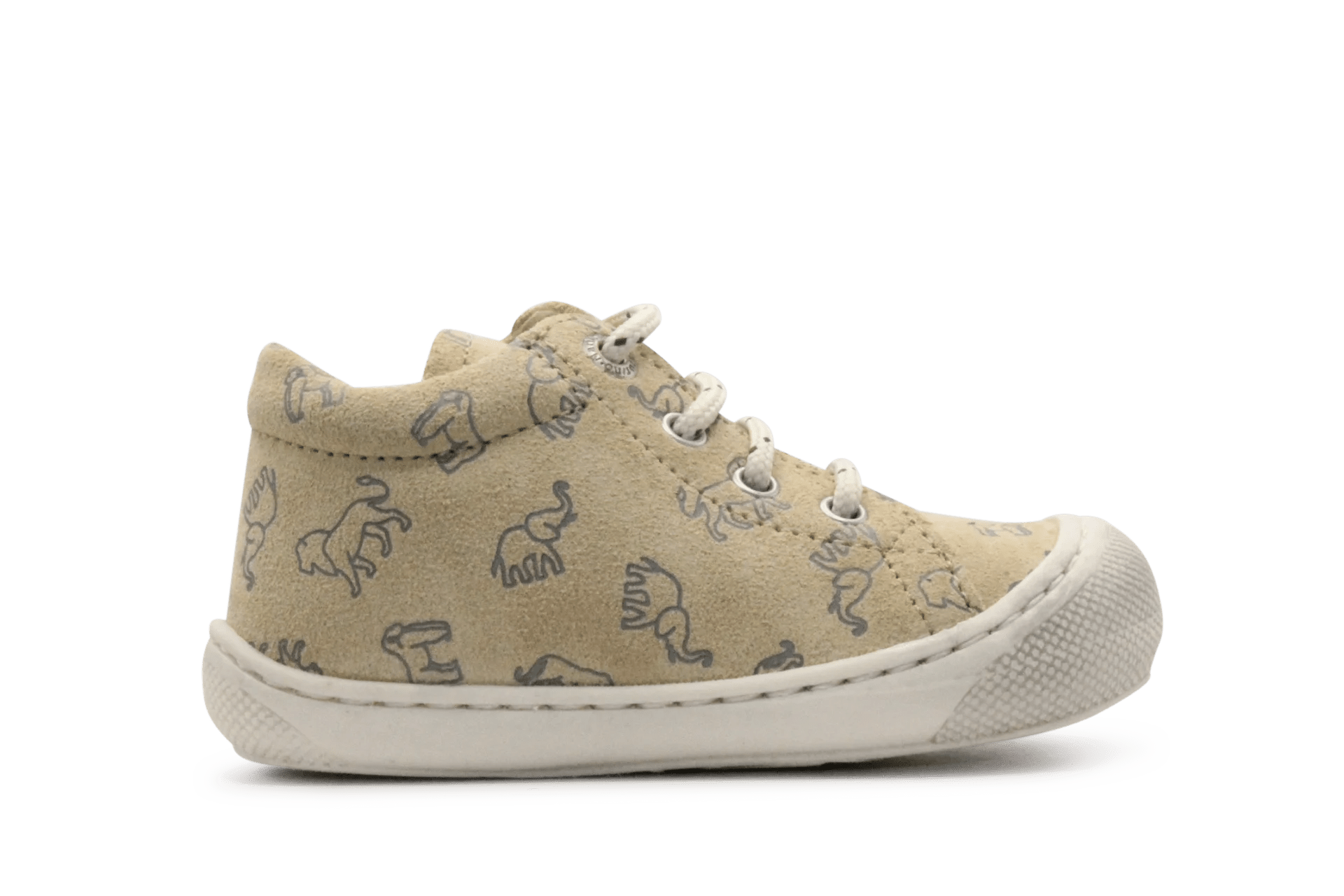 Naturino Eerste Loopschoen Cocoon Suede PR Africa - Sand olive - hatshoe