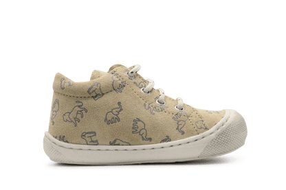 Naturino Eerste Loopschoen Cocoon Suede PR Africa - Sand olive - hatshoe