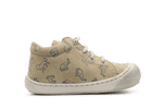 Naturino Eerste Loopschoen Cocoon Suede PR Africa - Sand olive - hatshoe