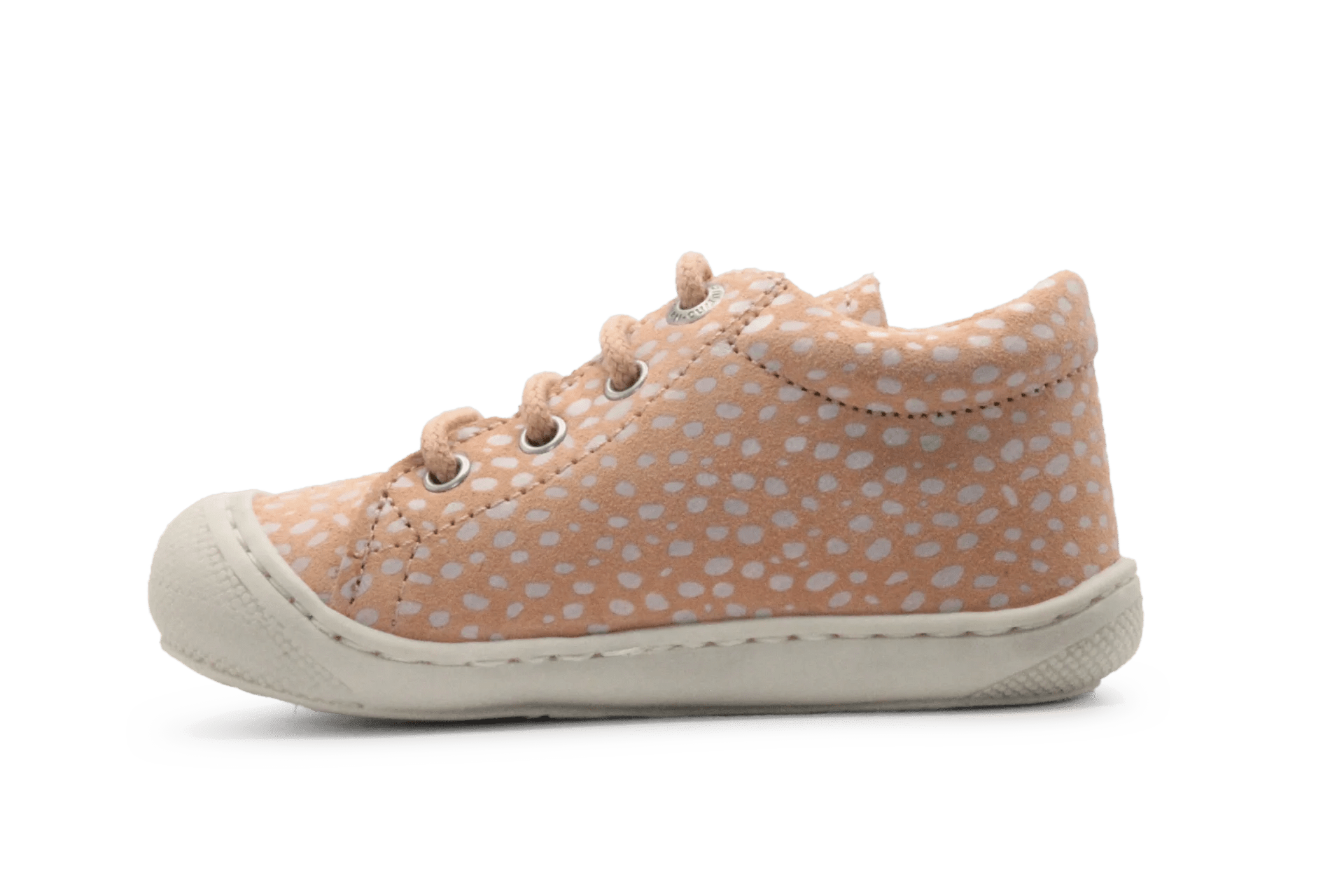 Naturino Eerste Loopschoen Cocoon Suede PR Pony - Roze Milk - hatshoe