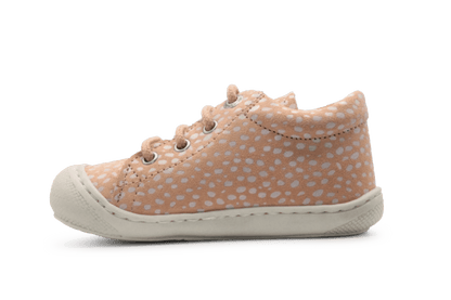 Naturino Eerste Loopschoen Cocoon Suede PR Pony - Roze Milk - hatshoe