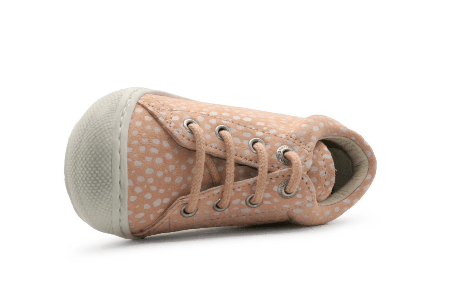 Naturino Eerste Loopschoen Cocoon Suede PR Pony - Roze Milk - hatshoe