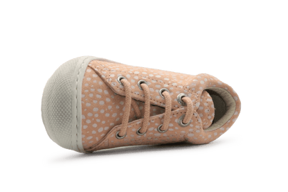 Naturino Eerste Loopschoen Cocoon Suede PR Pony - Roze Milk - hatshoe