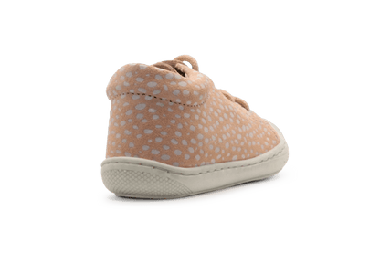 Naturino Eerste Loopschoen Cocoon Suede PR Pony - Roze Milk - hatshoe