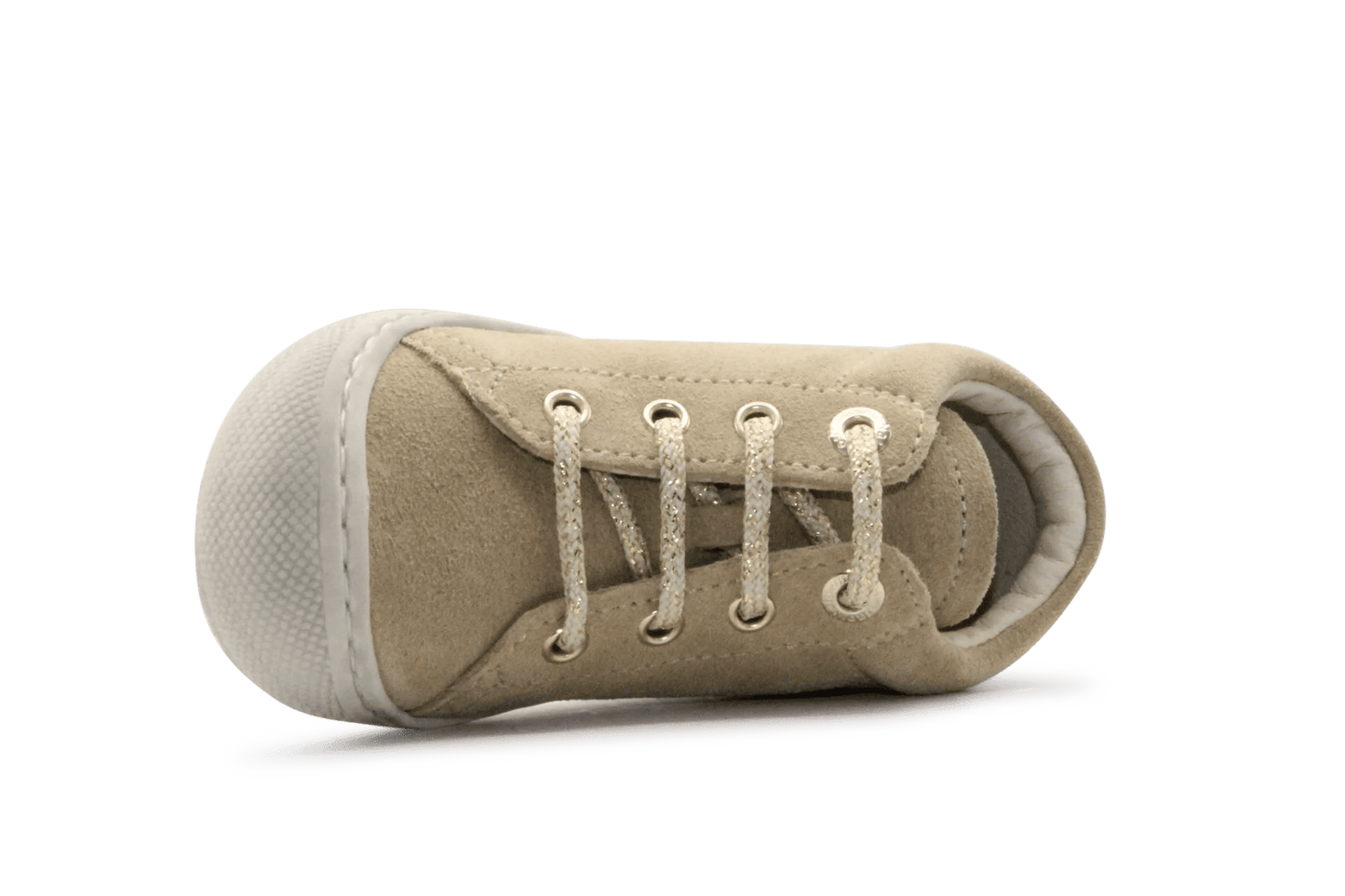Naturino Eerste Loopschoen Cocoon Suede Sole - Beige - hatshoe