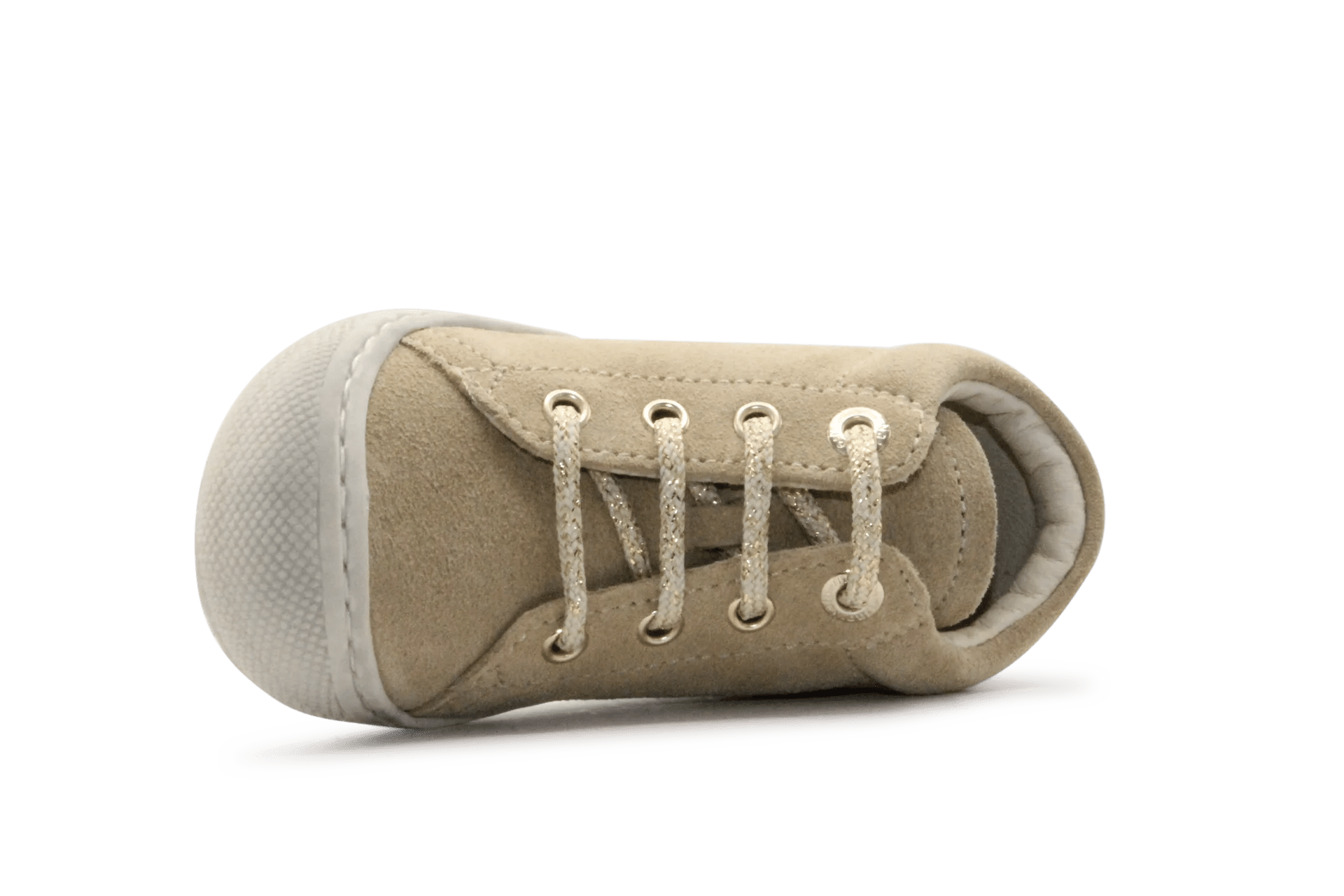 Naturino Eerste Loopschoen Cocoon Suede Sole - Beige - hatshoe