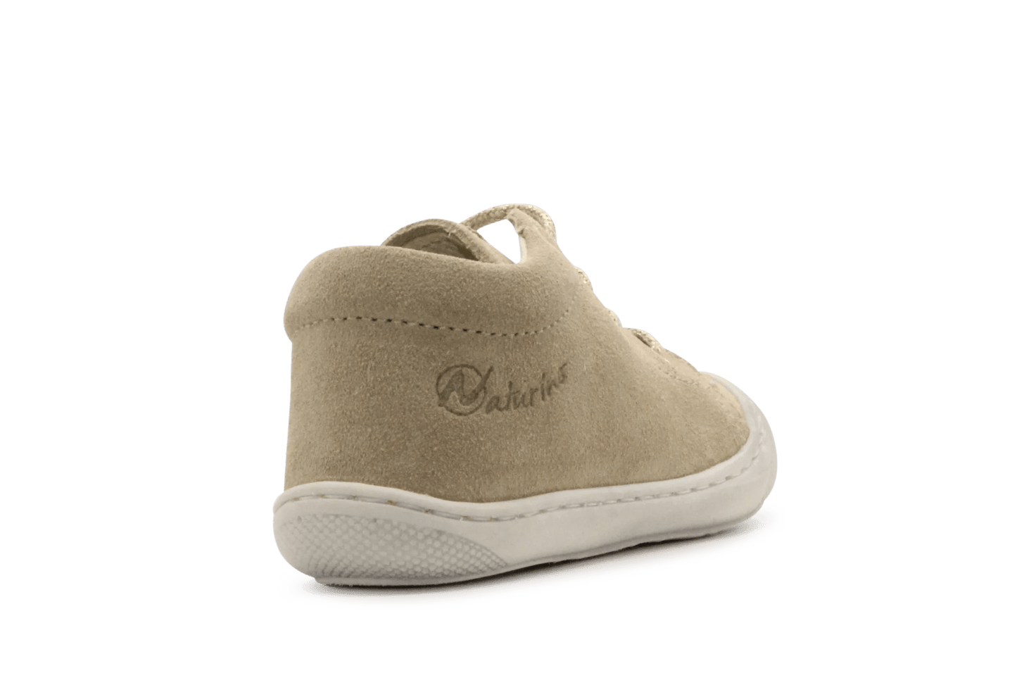 Naturino Eerste Loopschoen Cocoon Suede Sole - Beige - hatshoe