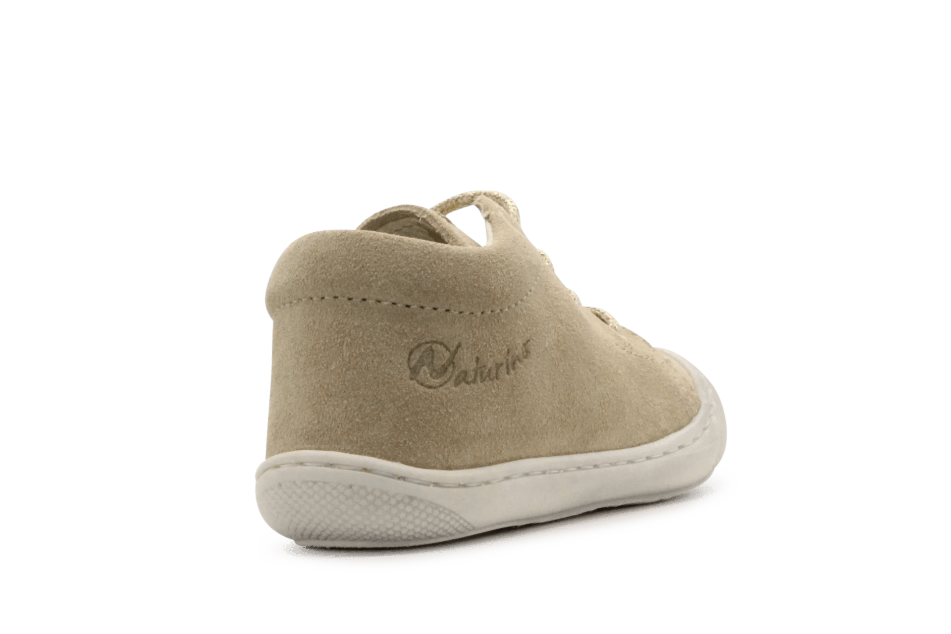 Naturino Eerste Loopschoen Cocoon Suede Sole - Beige - hatshoe