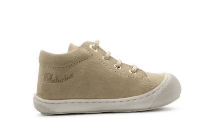 Naturino Eerste Loopschoen Cocoon Suede Sole - Beige - hatshoe