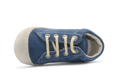 Naturino Eerste Loopschoen Cocoon Suede Sole - Blauw - hatshoe