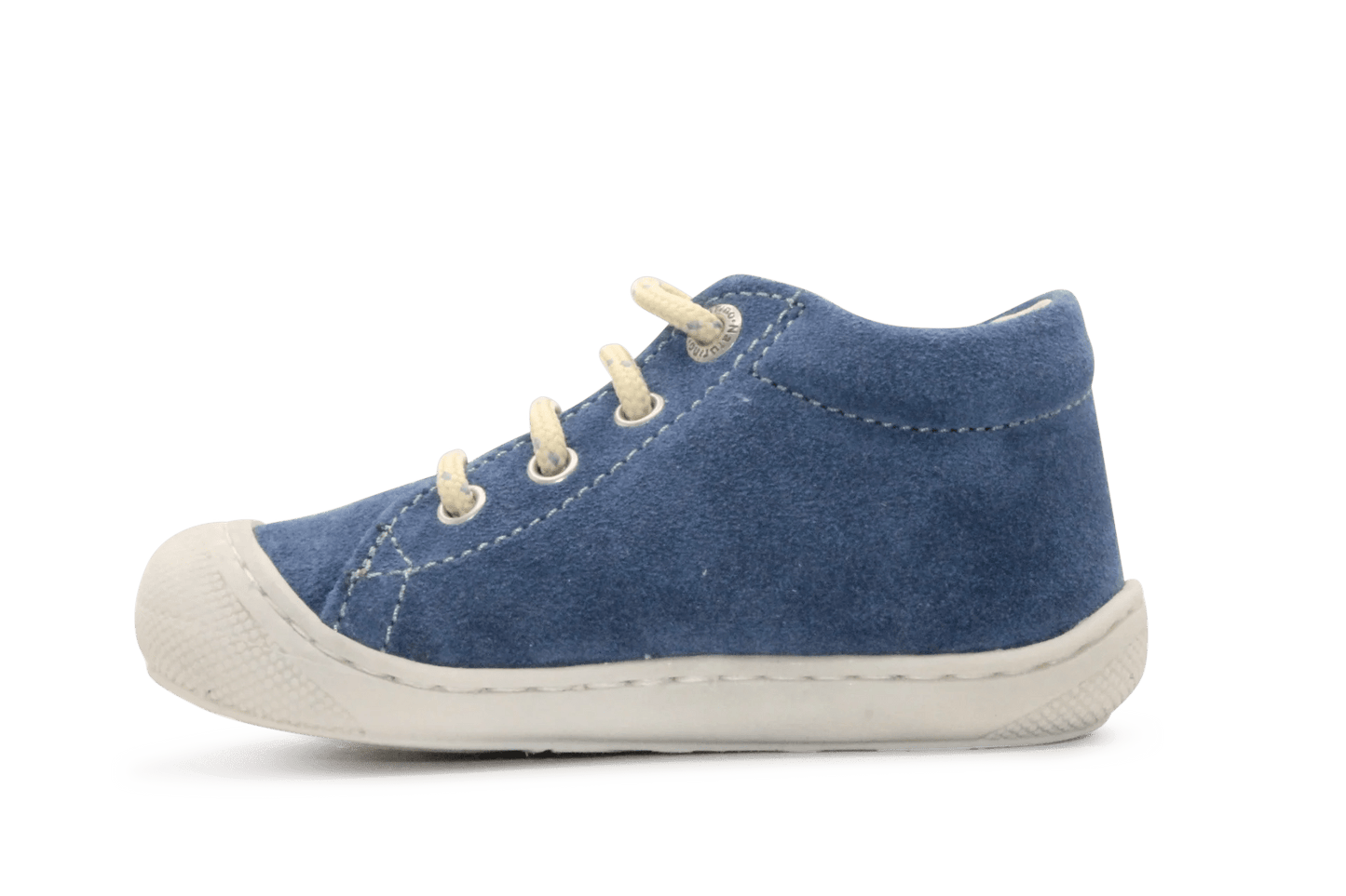 Naturino Eerste Loopschoen Cocoon Suede Sole - Blauw - hatshoe