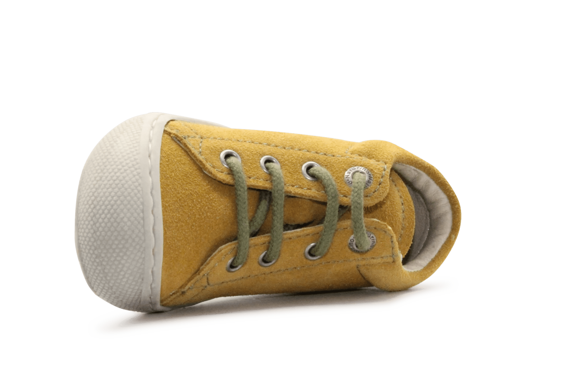 Naturino Eerste Loopschoen Cocoon Suede Sole - Geel - hatshoe