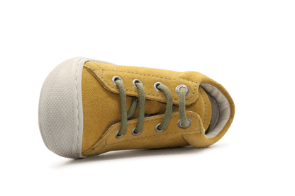 Naturino Eerste Loopschoen Cocoon Suede Sole - Geel - hatshoe