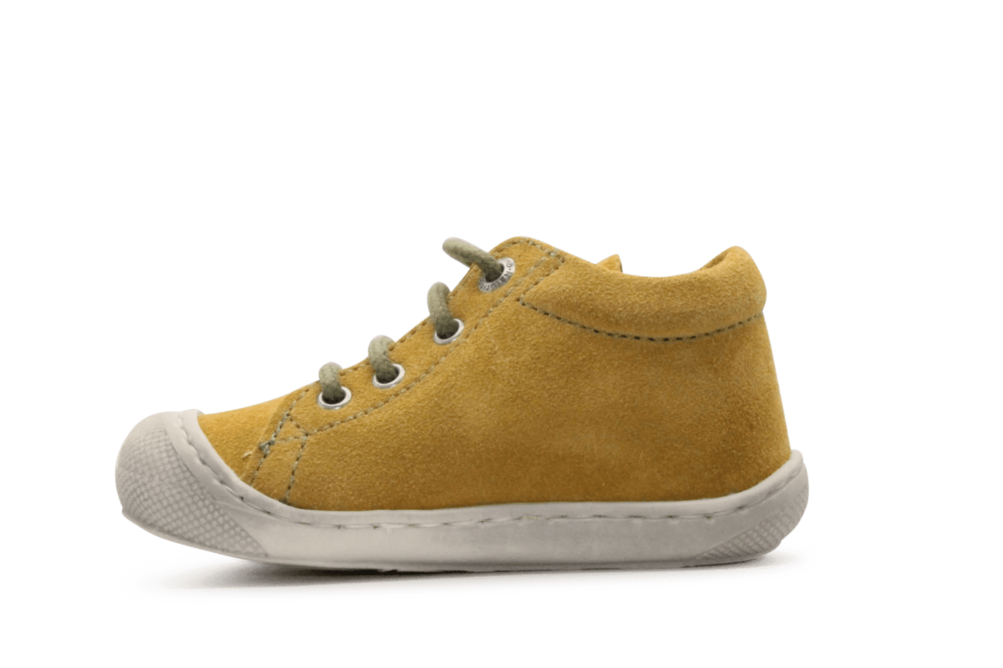 Naturino Eerste Loopschoen Cocoon Suede Sole - Geel - hatshoe