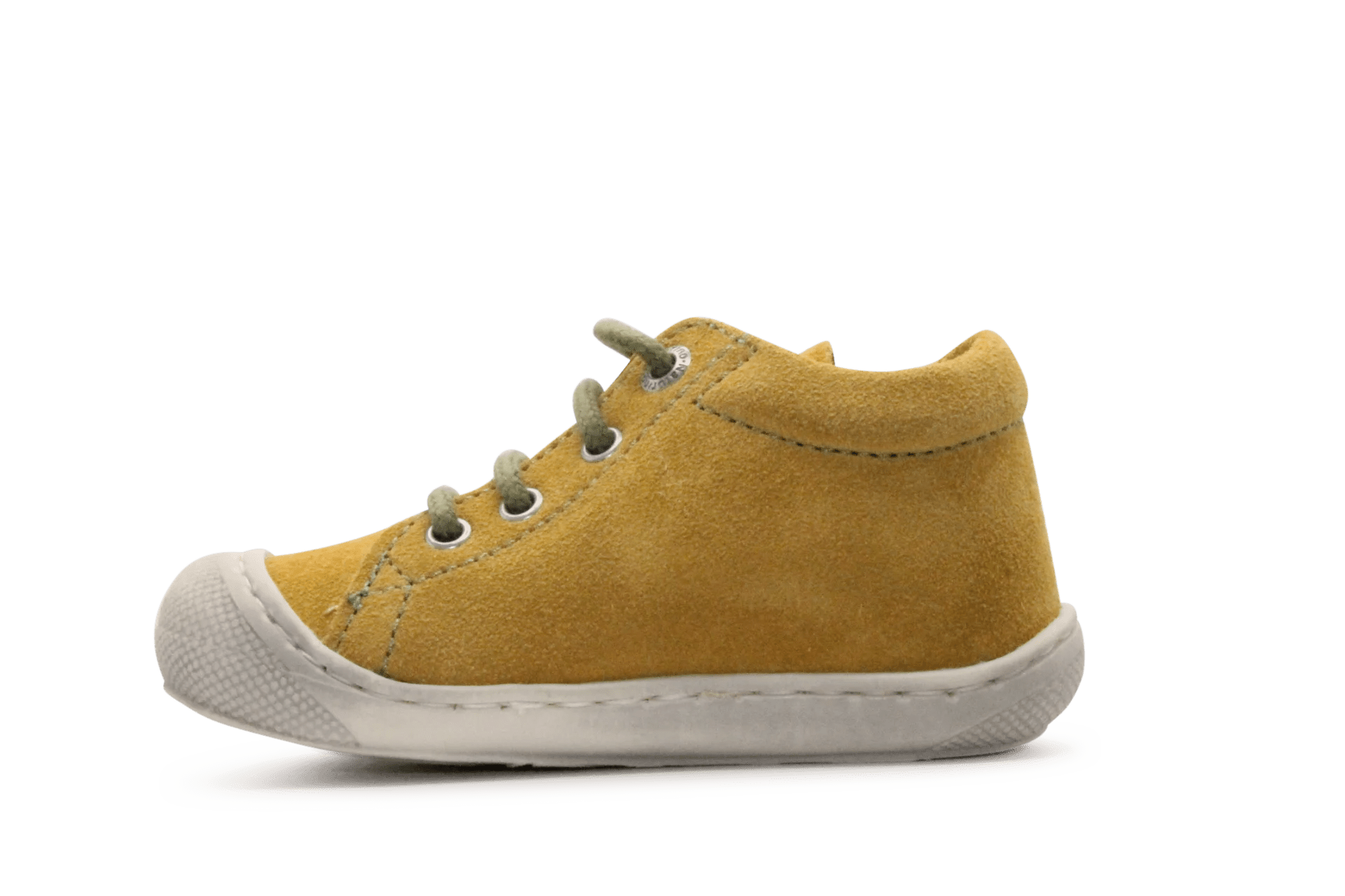 Naturino Eerste Loopschoen Cocoon Suede Sole - Geel - hatshoe