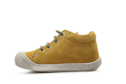 Naturino Eerste Loopschoen Cocoon Suede Sole - Geel - hatshoe