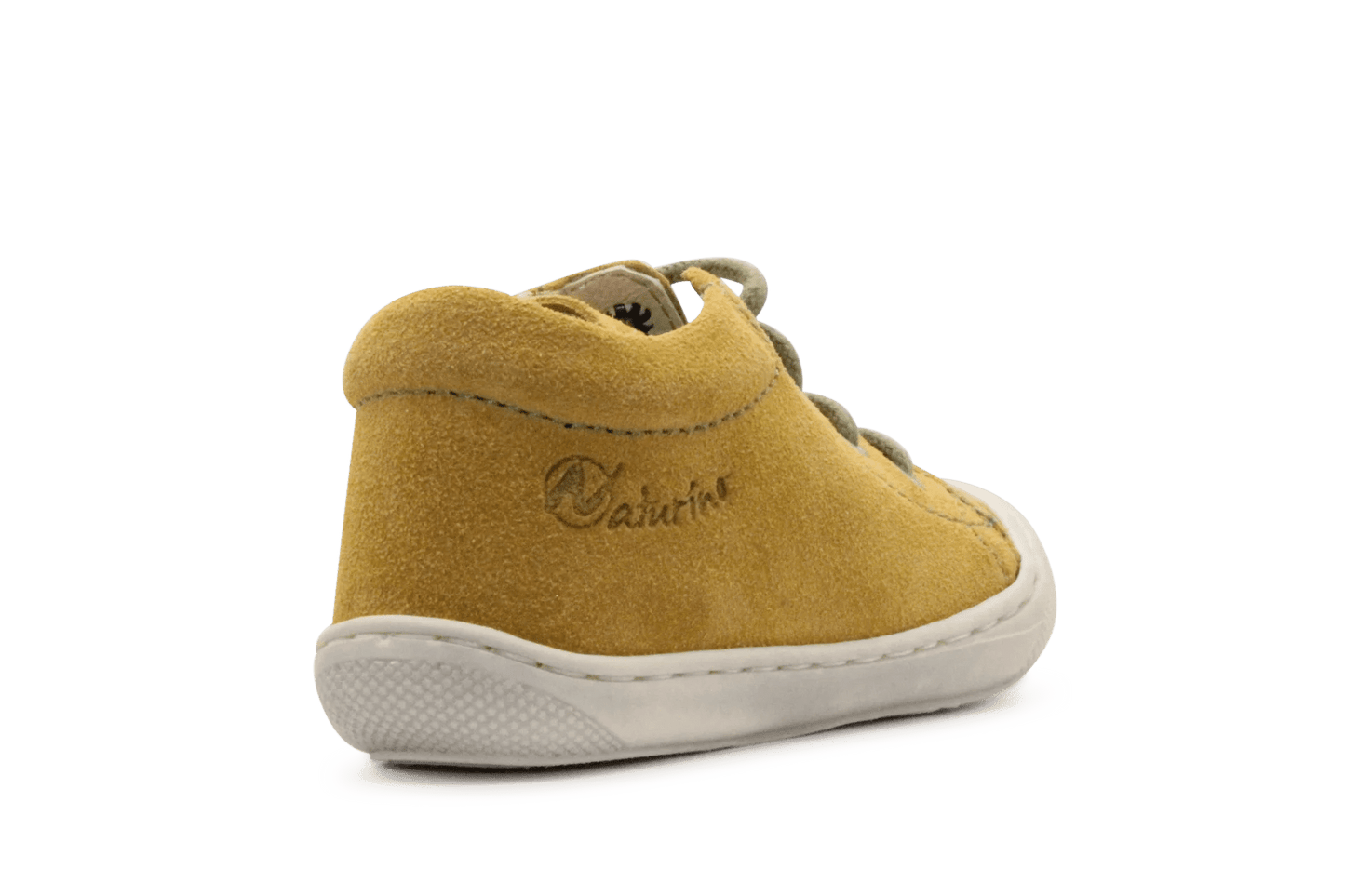 Naturino Eerste Loopschoen Cocoon Suede Sole - Geel - hatshoe