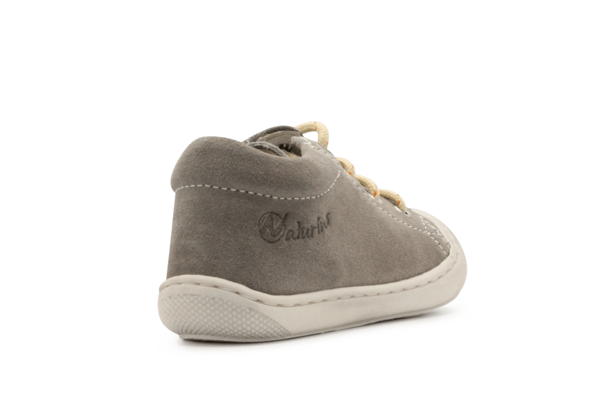 Naturino Eerste Loopschoen Cocoon Suede Sole - Grijs - hatshoe