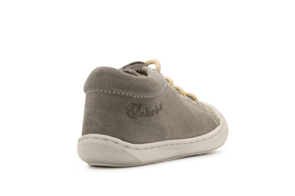 Naturino Eerste Loopschoen Cocoon Suede Sole - Grijs - hatshoe