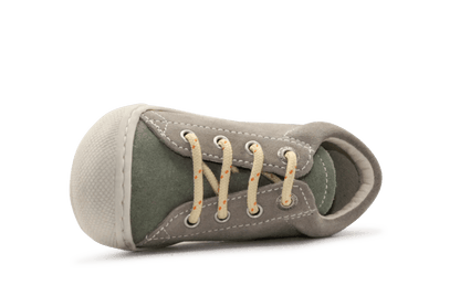Naturino Eerste Loopschoen Cocoon Suede Sole - Grijs - hatshoe