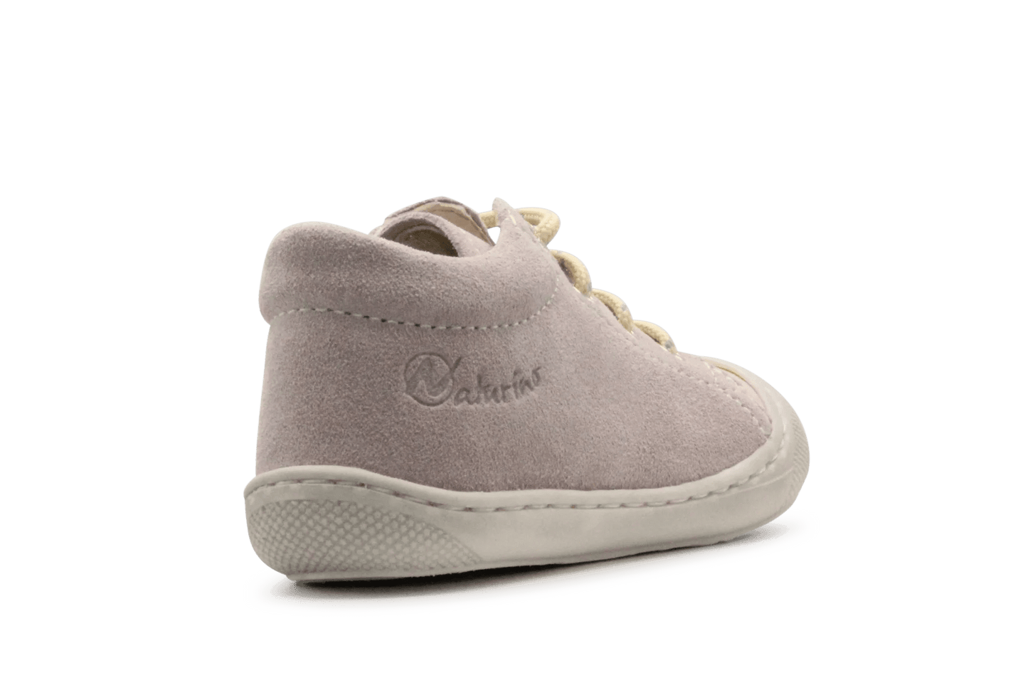 Naturino Eerste Loopschoen Cocoon Suede Sole - Roze - hatshoe