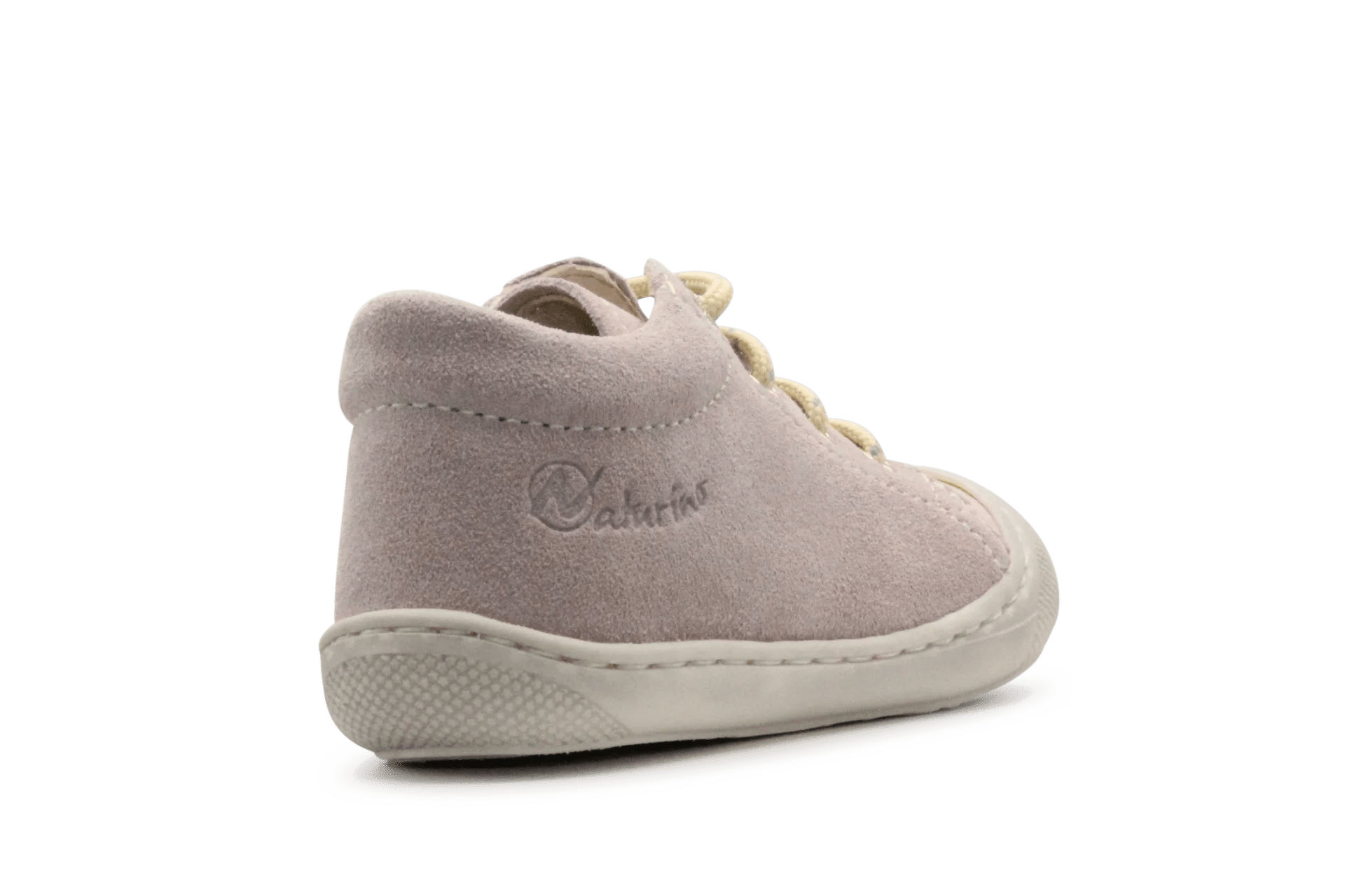 Naturino Eerste Loopschoen Cocoon Suede Sole - Roze - hatshoe