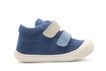 Naturino Eerste Loopschoen Corkel Suede - Blauw - hatshoe
