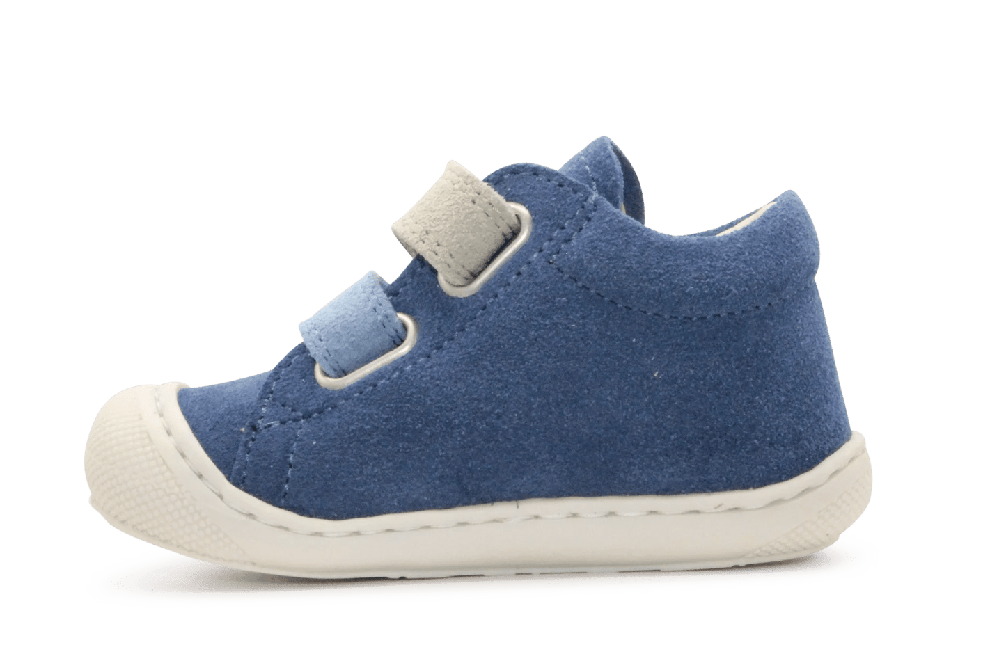 Naturino Eerste Loopschoen Corkel Suede - Blauw - hatshoe