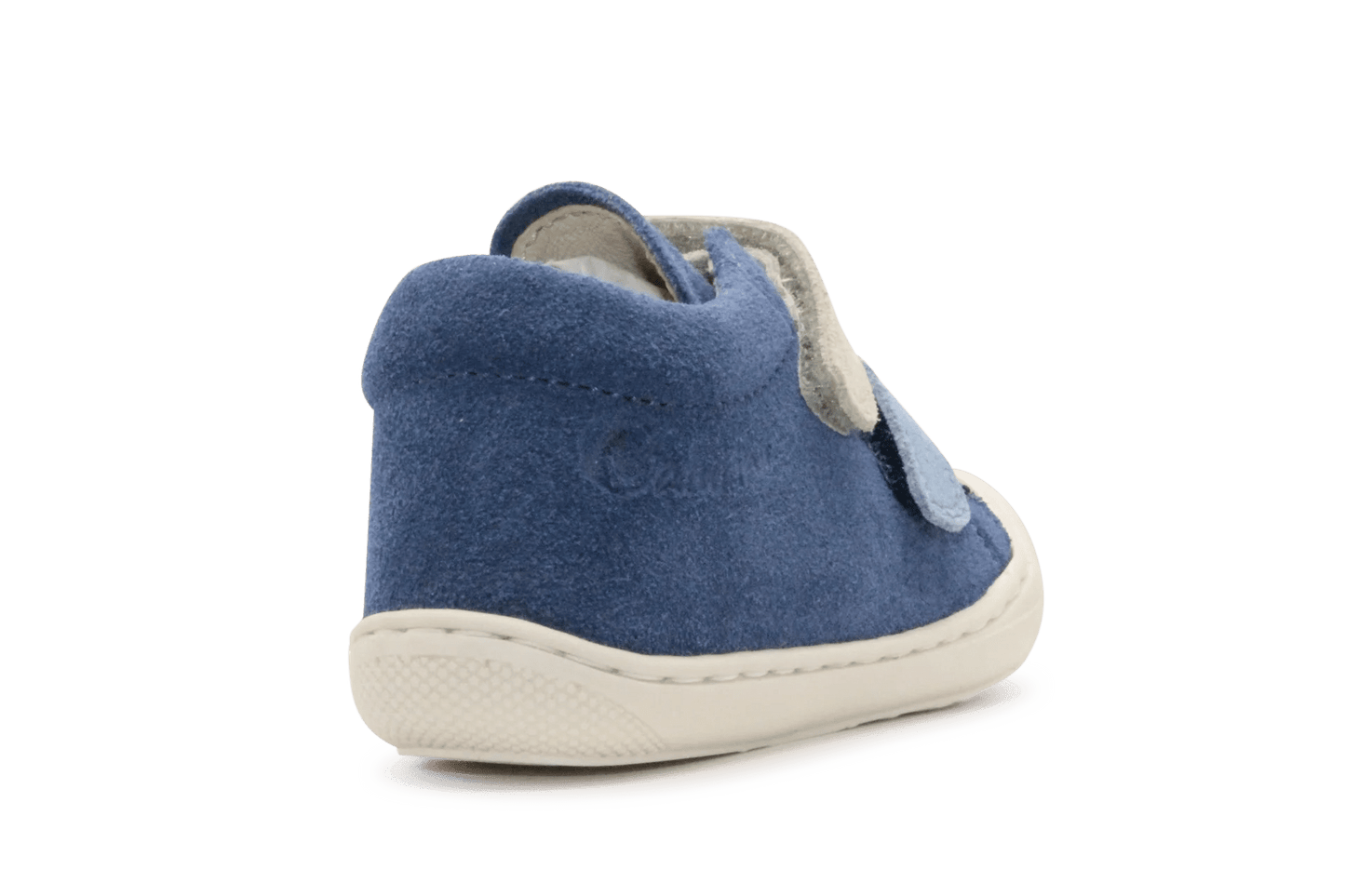 Naturino Eerste Loopschoen Corkel Suede - Blauw - hatshoe