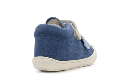 Naturino Eerste Loopschoen Corkel Suede - Blauw - hatshoe