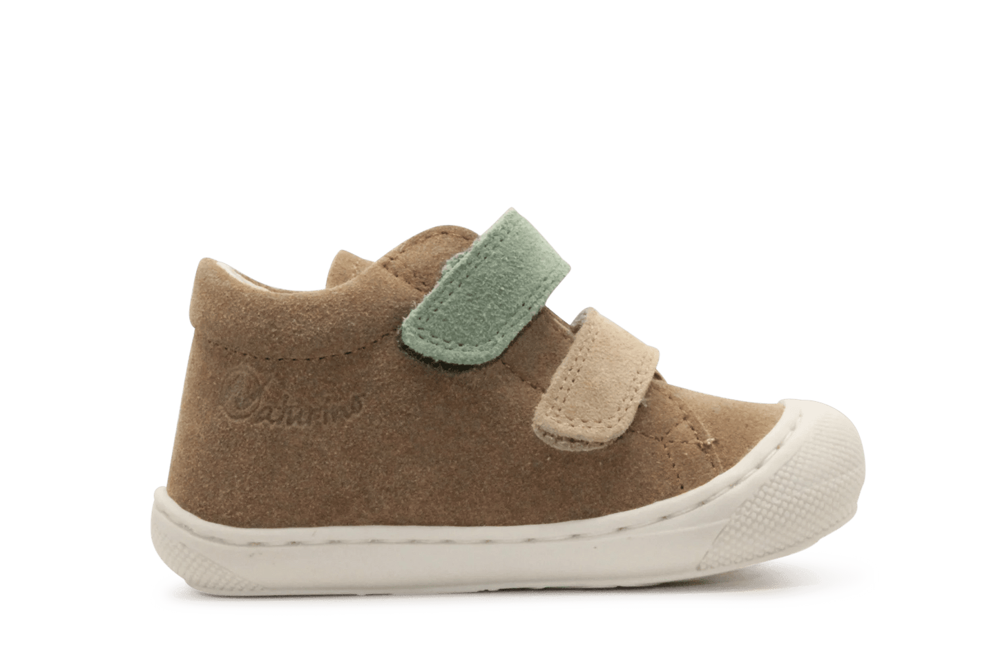 Naturino Eerste Loopschoen Corkel Suede - Bruin - hatshoe