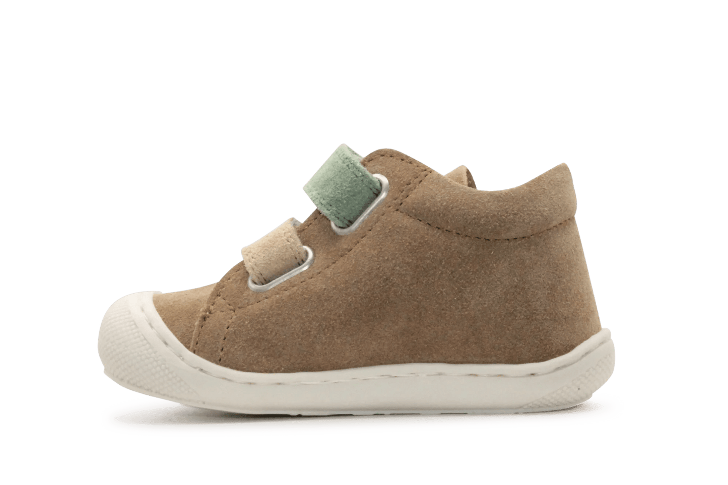 Naturino Eerste Loopschoen Corkel Suede - Bruin - hatshoe