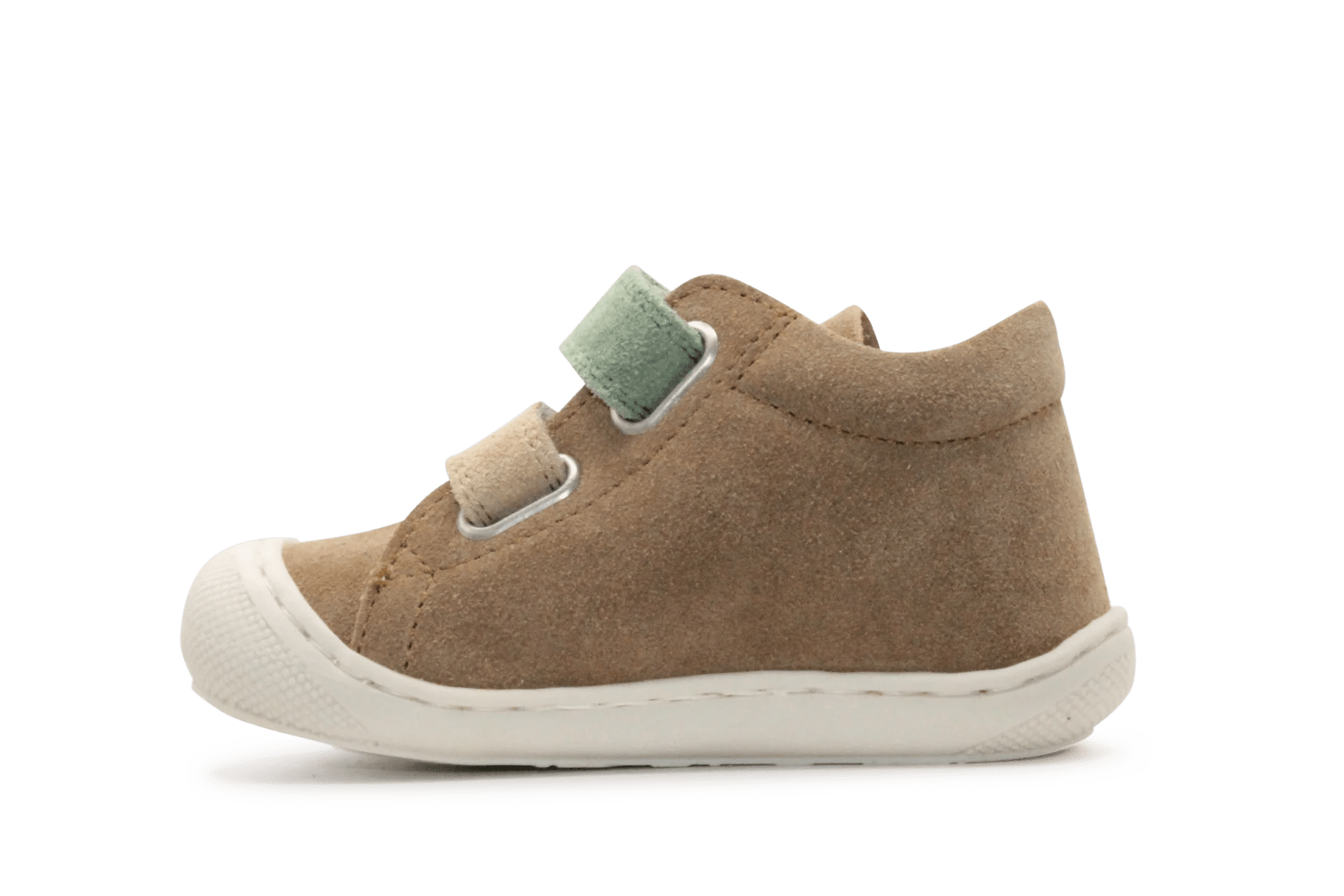 Naturino Eerste Loopschoen Corkel Suede - Bruin - hatshoe