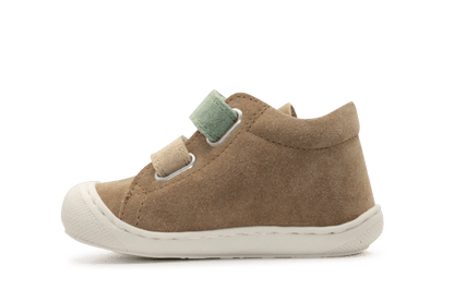 Naturino Eerste Loopschoen Corkel Suede - Bruin - hatshoe