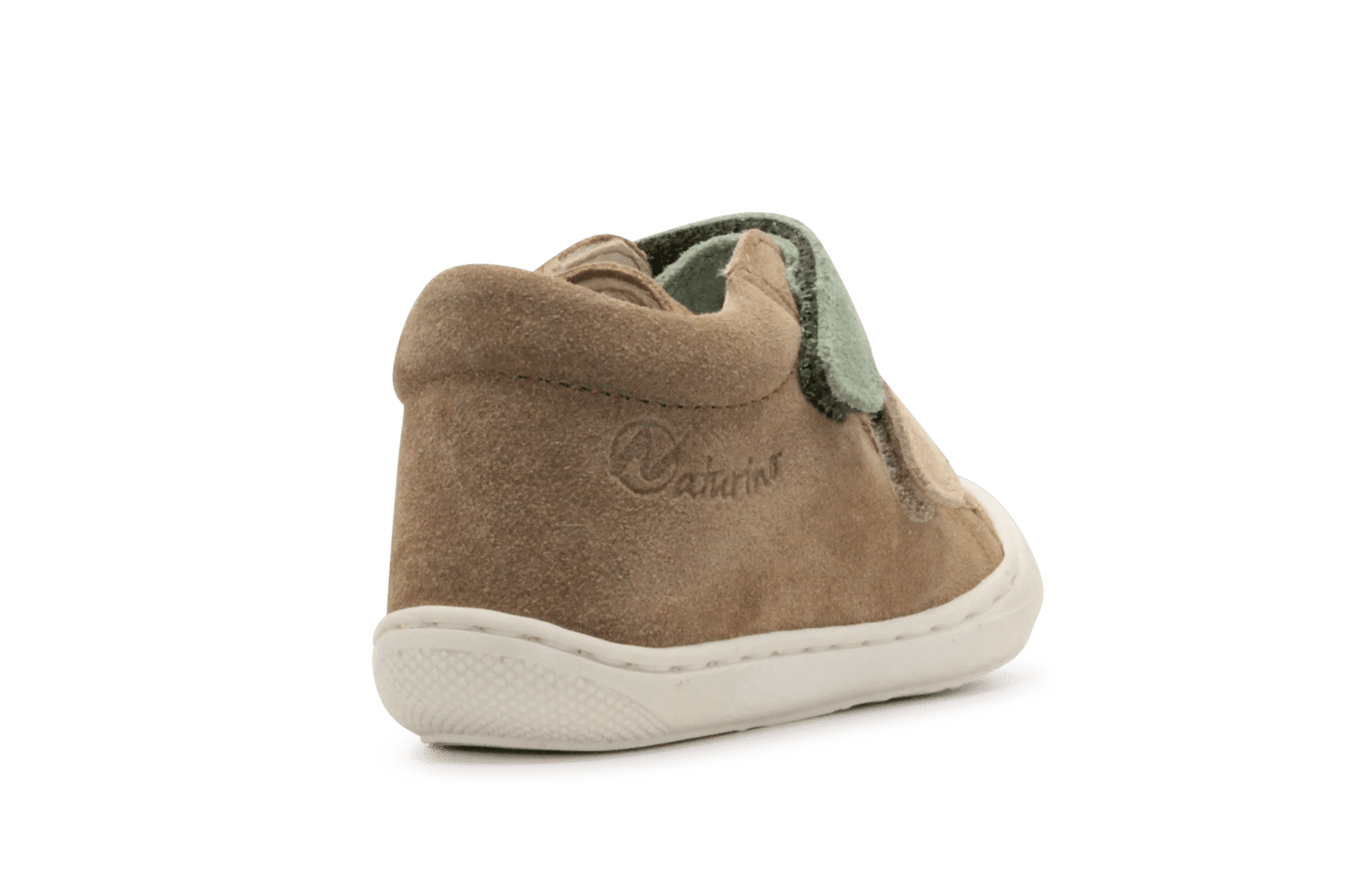 Naturino Eerste Loopschoen Corkel Suede - Bruin - hatshoe