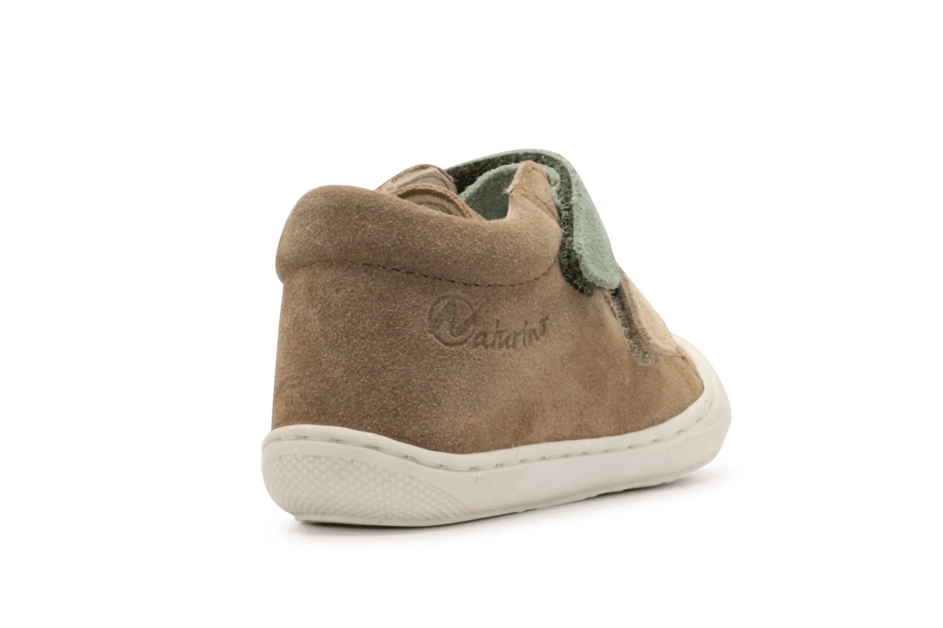 Naturino Eerste Loopschoen Corkel Suede - Bruin - hatshoe