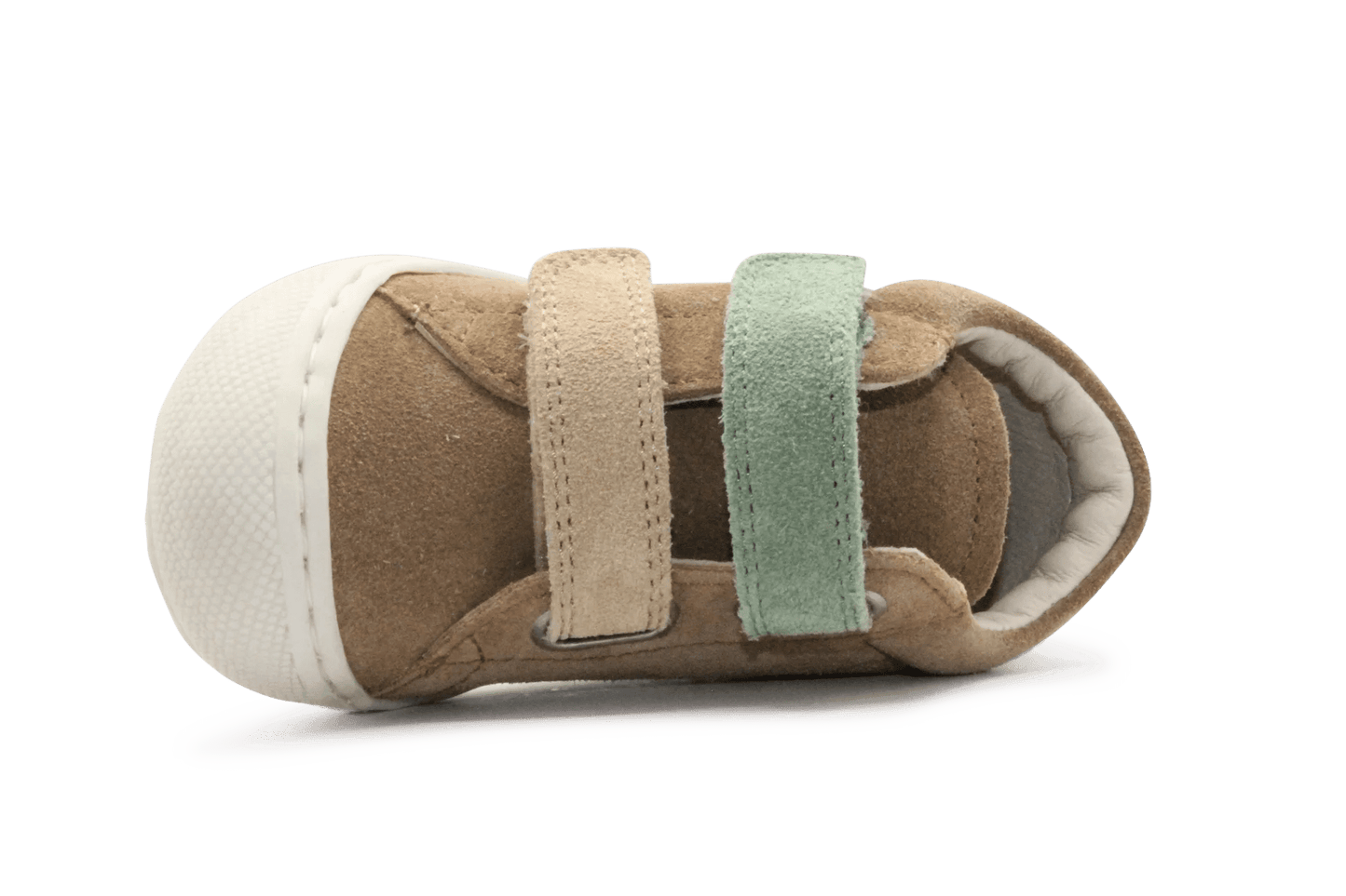Naturino Eerste Loopschoen Corkel Suede - Bruin - hatshoe